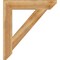 Ekena Millwork Traditional Slat Rough Sawn Bracket, Western Red Cedar, 6"W x 36"D x 40"H BKT06X36X40TRA06RWR - alternate 3
